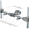 INKOMA HSG SERIES screw jack